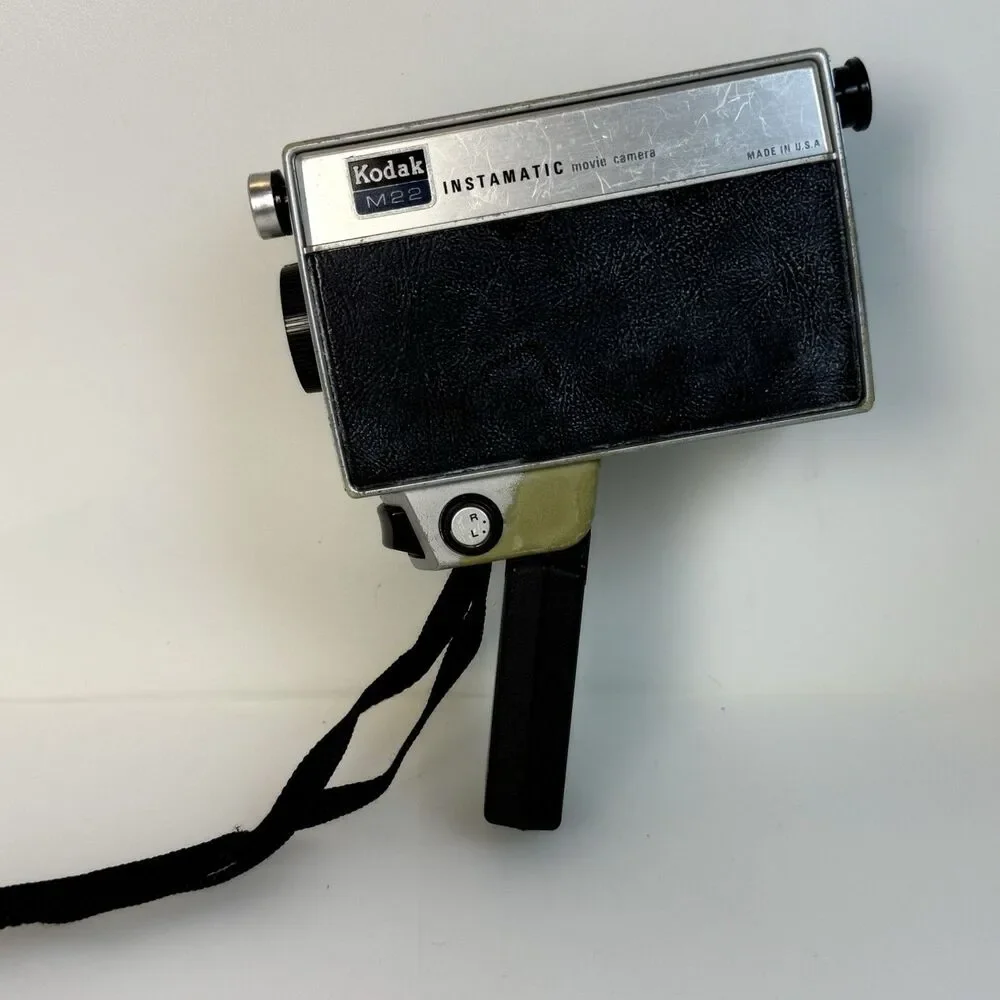 Kodak M22 Instamatic Super 8 Movie Camera Vintage Display Piece, 1970s Nostalgic